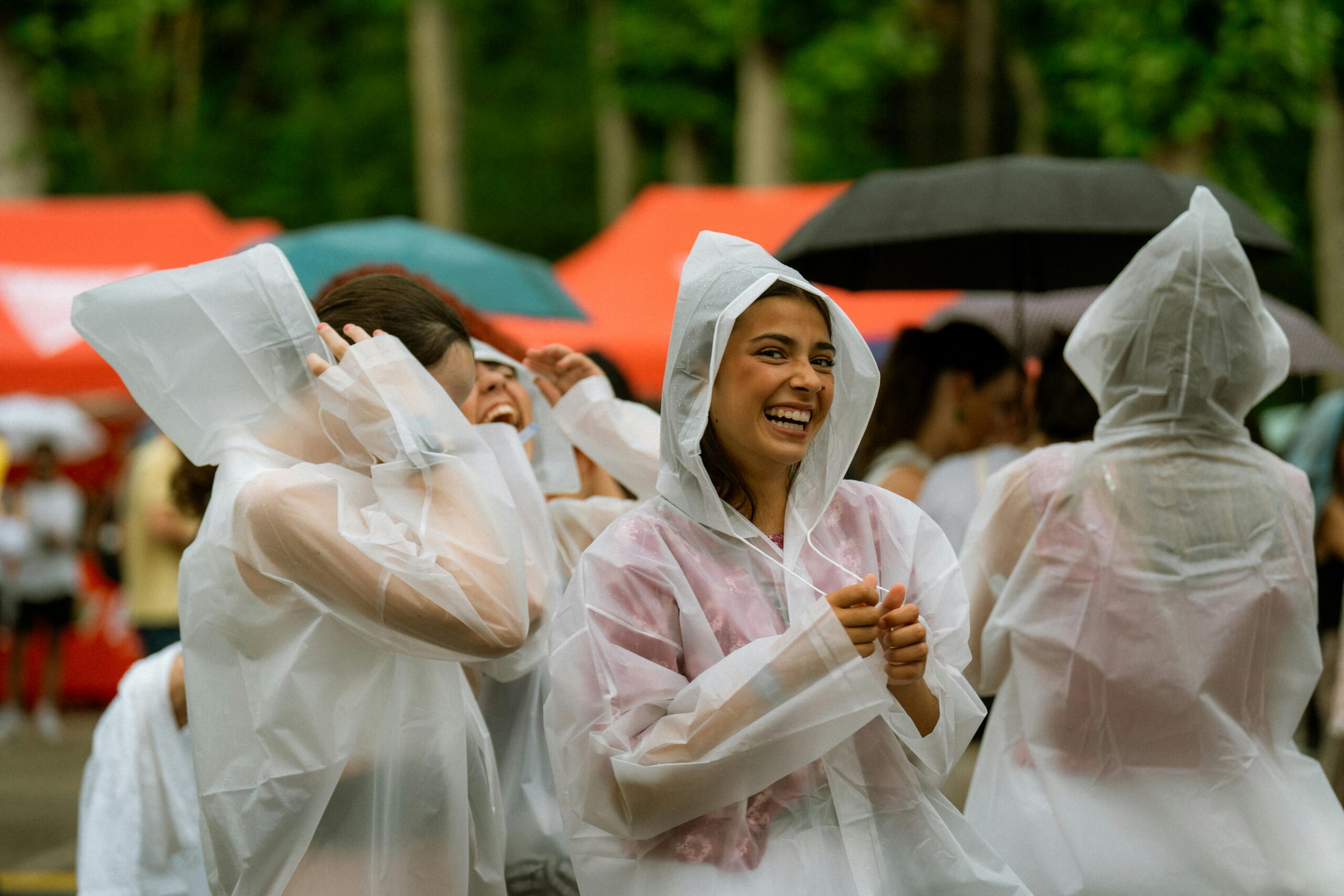 Rain ponchos